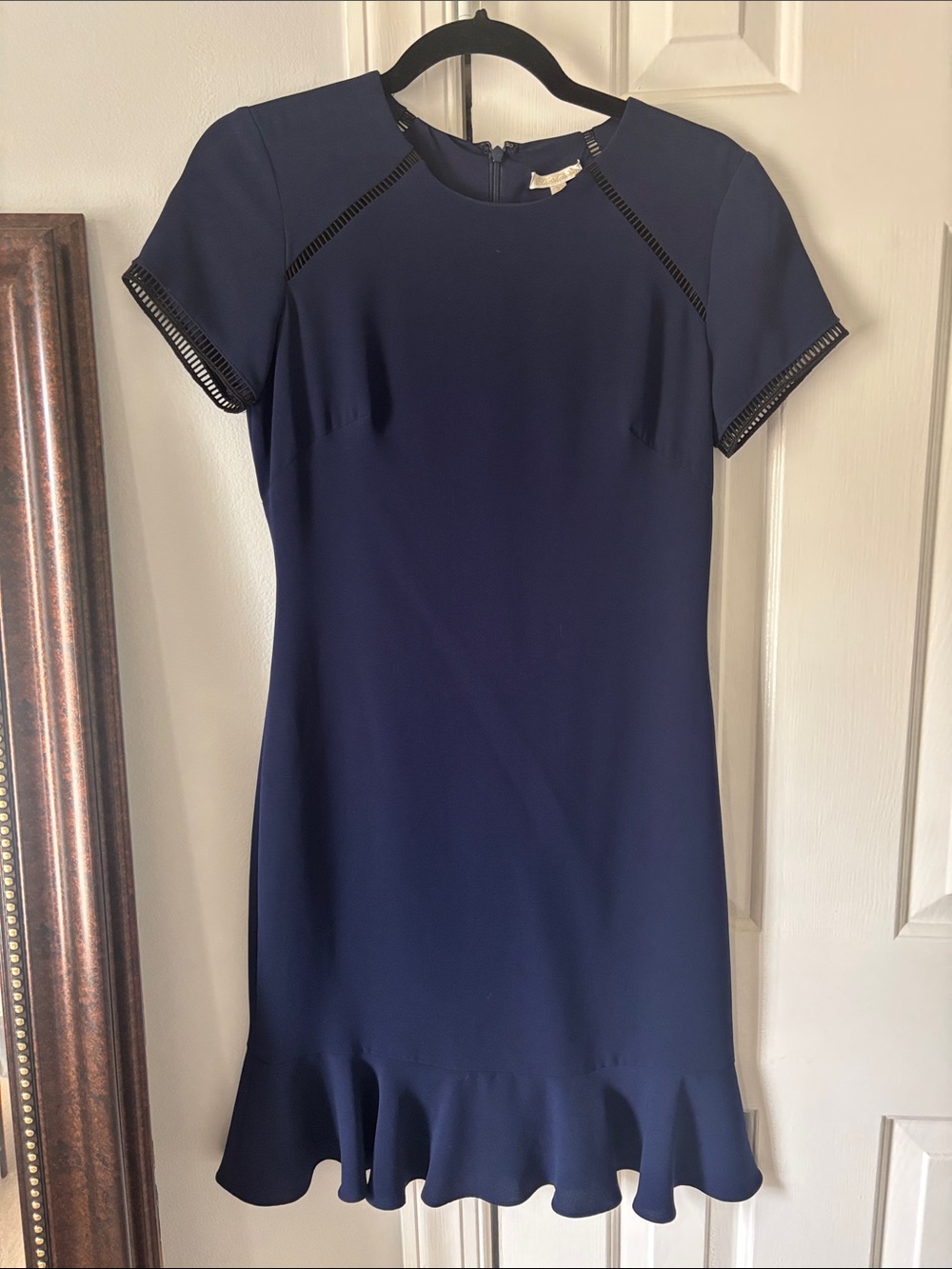 Shoshanna Navy and Black dress - Picture 1 of 7
